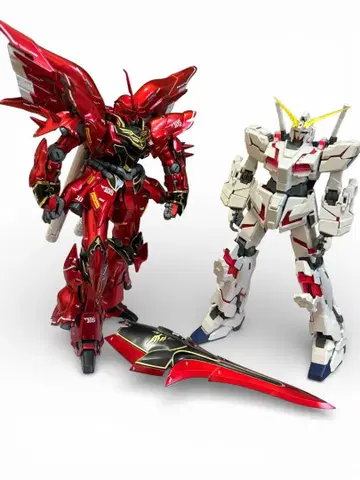 MG 1/100 시난주 티타늄 피니쉬 & 유니콘 Ver.Ka
