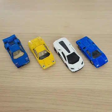 도요타 프리미엄 카운타크 4대 세트 람보르기니