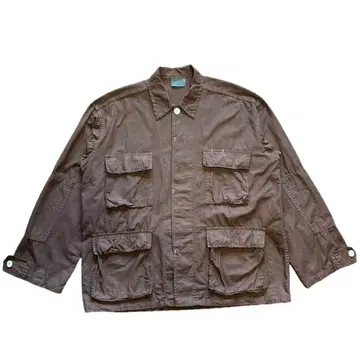 자켓 밀리터리 ROTHCO BDU 립스탑 브라운 M 구제 의류