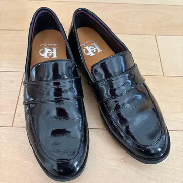 블랙 로퍼 24.5 호킨스 레인슈즈 여성용