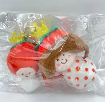 mizutama x 산리오 딸기 왕자 봉제 인형 키링