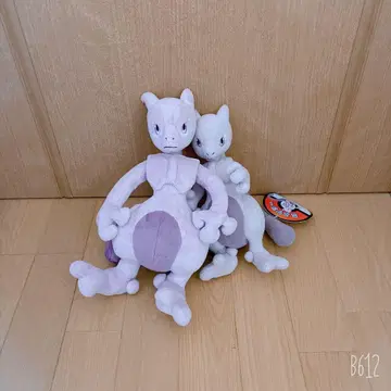 뮤츠 봉제 인형 약 30cm 택 포함