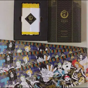 ONE PIECE 1000화 기념 탁상 병풍 (원피스) 루피.조로.상디