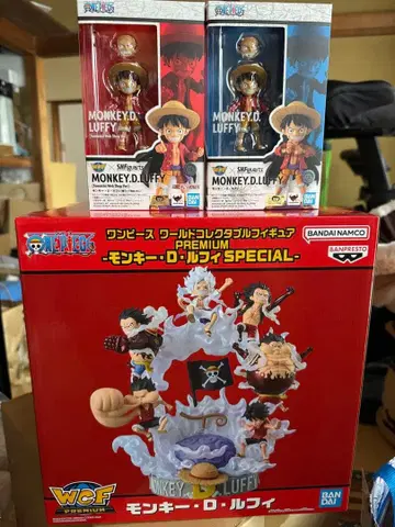 WCF PREMIUM 루피 피규어 플러스 SHFiguarts 2개