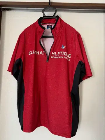 골프 남성 의류 하프 지퍼 셔츠 레드/블랙