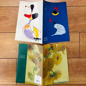 A5 클리어 파일 2장 세트 미로 고흐 미술관 굿즈