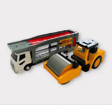 토미카 타카라토미 미니카 카 캐리어 캐리어카 로드 롤러