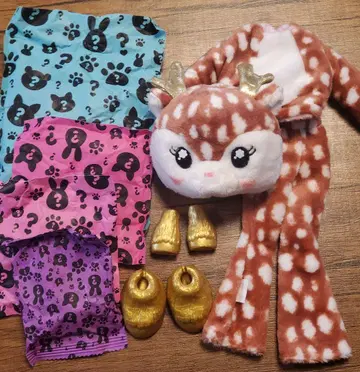 큐트 업! 키구루미 바비 사슴 아웃핏