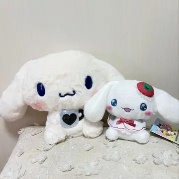 딸기 케이크 귀여운 산리오 봉제 인형 시나모롤 카페 컬러 BIG