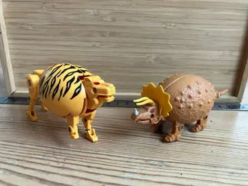 타마고라스 트리케라톱스 레오파드 쇼와 레트로