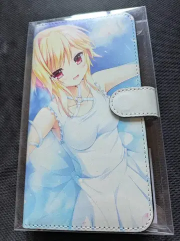 리아 수첩형 스마트폰 케이스 골드 컬러 러블리치 모바일 폰 케이스