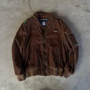 55DSL 브라운 코듀로이 점퍼