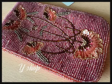 KANKAN 비즈 폰 미니백