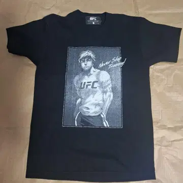 UFC 반마바키 콜라보 T셔츠 블랙