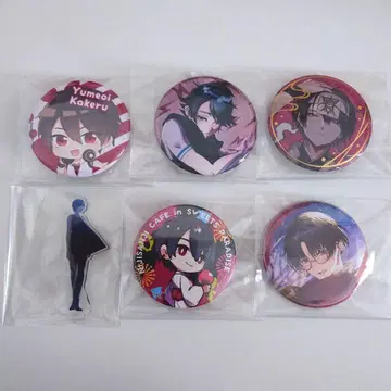 니지산지 유메오이 카케루 캔뱃지 아크릴 스탠드