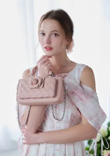 [ 타임세일 중 ] Riu Rose Phone bag [ 핑크 ]