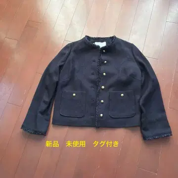 자유구 브라이틀링 트위드 자켓