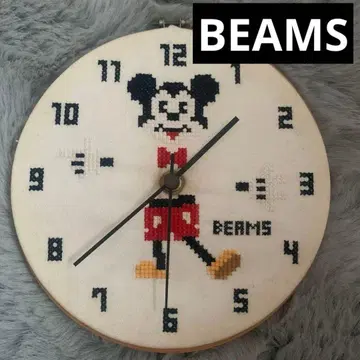 BEAMS 미키 벽시계