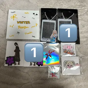 aespa 윈터 winter 랜덤 토이 세트