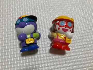 도키코짱 바이키치군 손가락 인형 소프트 비닐