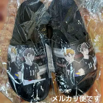 하이큐 샤워 샌들 M 사이즈 이나리자키 고교 미야 아츠무 미야 오사무