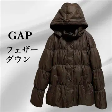 새상품급 갭 [ GAP ] 페더 다운 자켓/코트 [ F ] 브라운/브라운