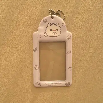 포메라니안 모찌 트레이딩 카드 케이스 카드 케이스 보라색