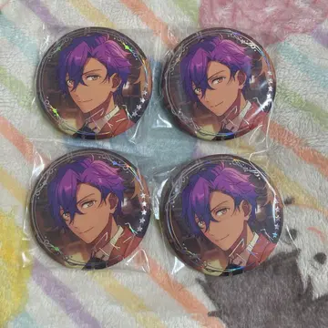 캐릭터 캔뱃지 4개 세트 앙스타 아도니스