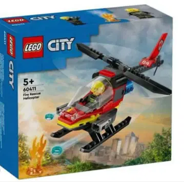 LEGO 레고 시티 폴리스카 소방 구조 헬리콥터 세트 2점