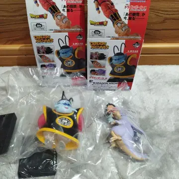 드래곤볼 제일복권 승패의 갈림길의 초결전 F상 드래곤 아카이브스 2종