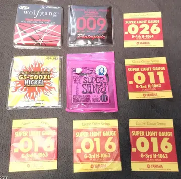 일렉 기타 줄 각종