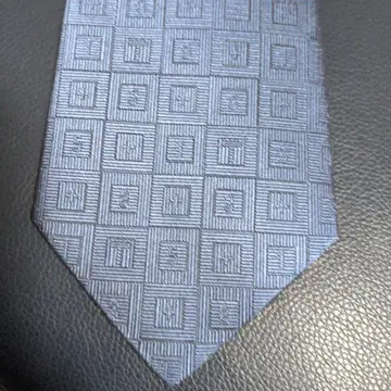 [ 미사용 새상품 ] TISSOT 150주년 기념 넥타이 프랑스제 블루