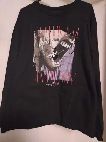 amazarashi 롱 슬리브 T셔츠