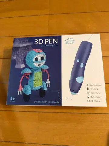 미사용 새상품 3D PEN 3D 드로잉 펜 바이올렛