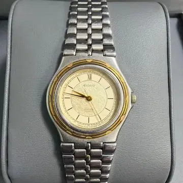 [레어 작동품] 시티즌 엑시드 80s 빈티지 콤비 로마 숫자