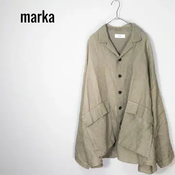 marka 20SS WIDE SHIRT JACKET LINEN 1