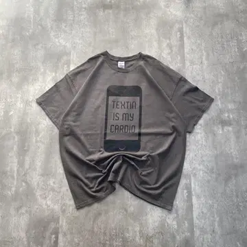 길단 구제 의류 iPhone 프린트 아트 미국 수입 T셔츠 반팔