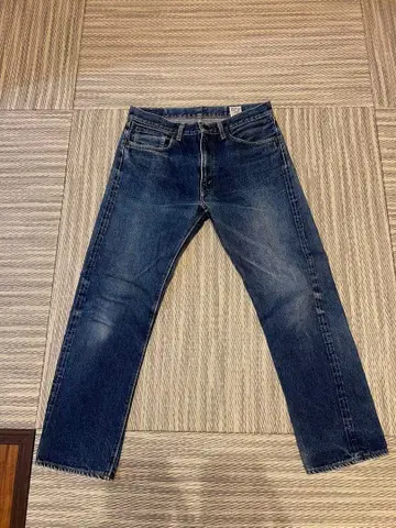 orSlow Lot 107 스트레이트 데님 다크 블루 빈티지