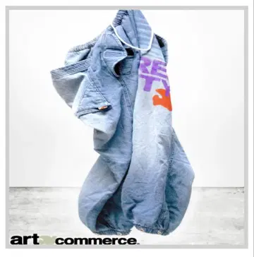 [ NEW ] FREECITY FLAP/ SNAP INDIGO PANTS