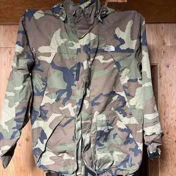 THE NORTH FACE XL 카모플라쥬 스쿱 자켓