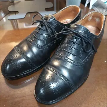 CROCKETT&JONES Berkeley UK6E 세미 브로그 블랙