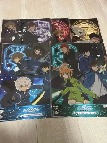 월드 트리거 제일복권 비주얼 보드 컴프 세트 타마코마 니노미야 이코마