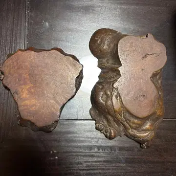 받침대 나무 피규어 받침대 골동품 받침대