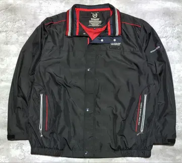 DUNLOP 블루종 윈드 브레이커 오버 사이즈 모터스포츠