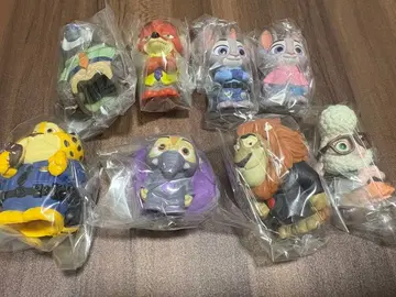 주토피아 소프트 비닐 퍼펫 마스코트 묶음 판매