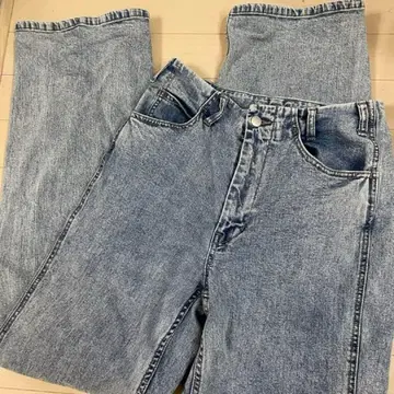 andmary Heart hip wide denim 블루 사이즈 S