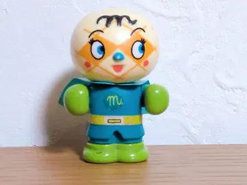 [레어 망토 포함] 호빵맨 소프트 비닐 피규어 멜론빵나 레트로