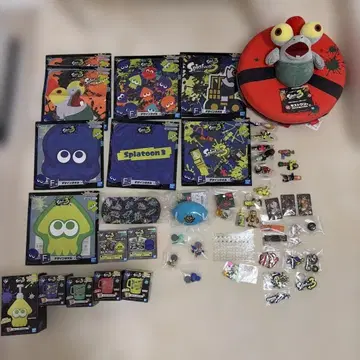 스플래툰 3, 2 캐릭터 굿즈 세트