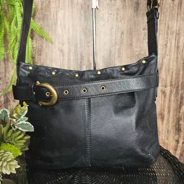 사자비 SAZABY 가죽 숄더백