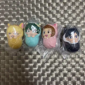 히로아카 오쿠루미 마스코트 참 4세트